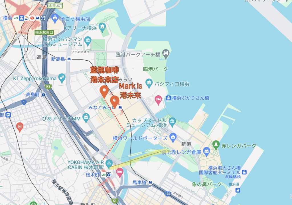 橫濱自由行 | 2024最新一日遊路線規劃、景點推薦、行程攻略
地圖