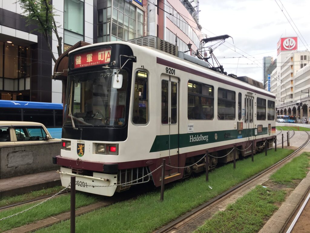 熊本自由行｜熊本城倒了！最適合親子的一日遊路線攻略
市電