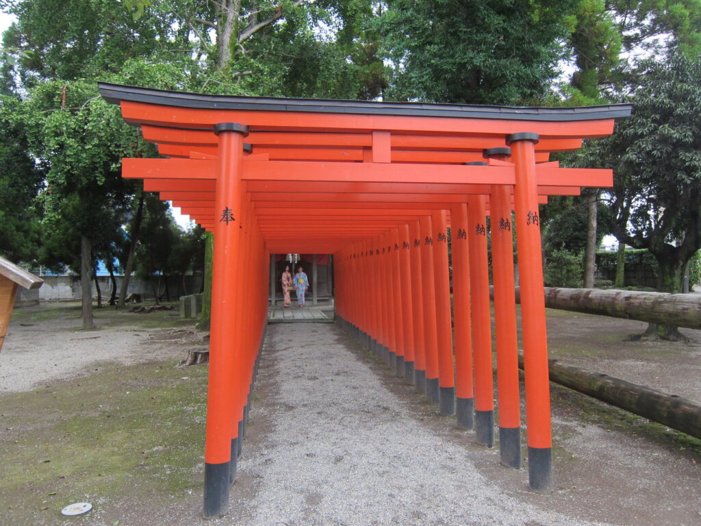 熊本自由行｜熊本城倒了！最適合親子的一日遊路線攻略
水前寺鳥居