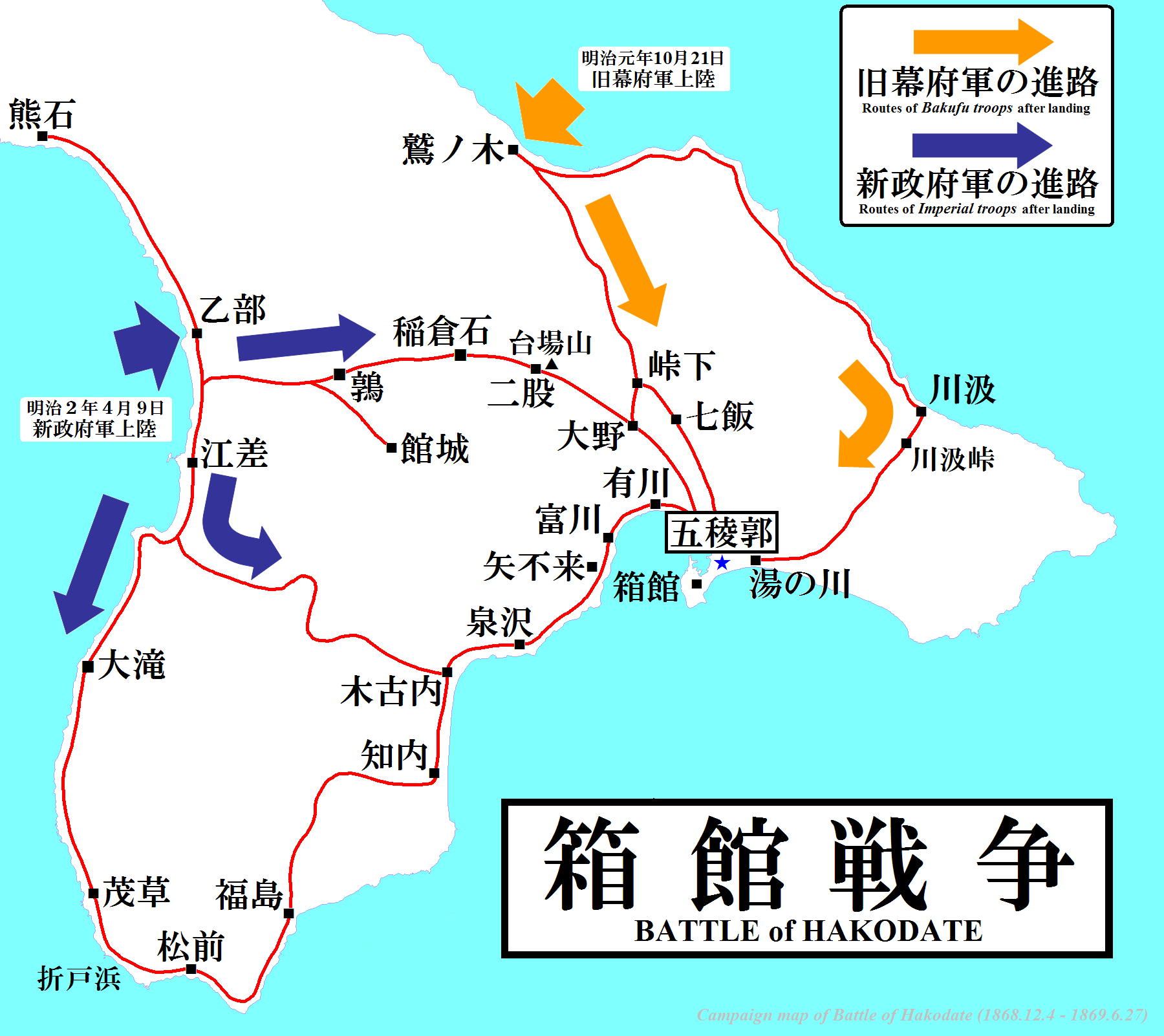 箱館戰爭的始末 - Wally的旅遊故事