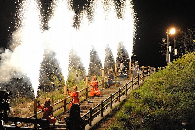 登別溫泉的惡鬼祭典